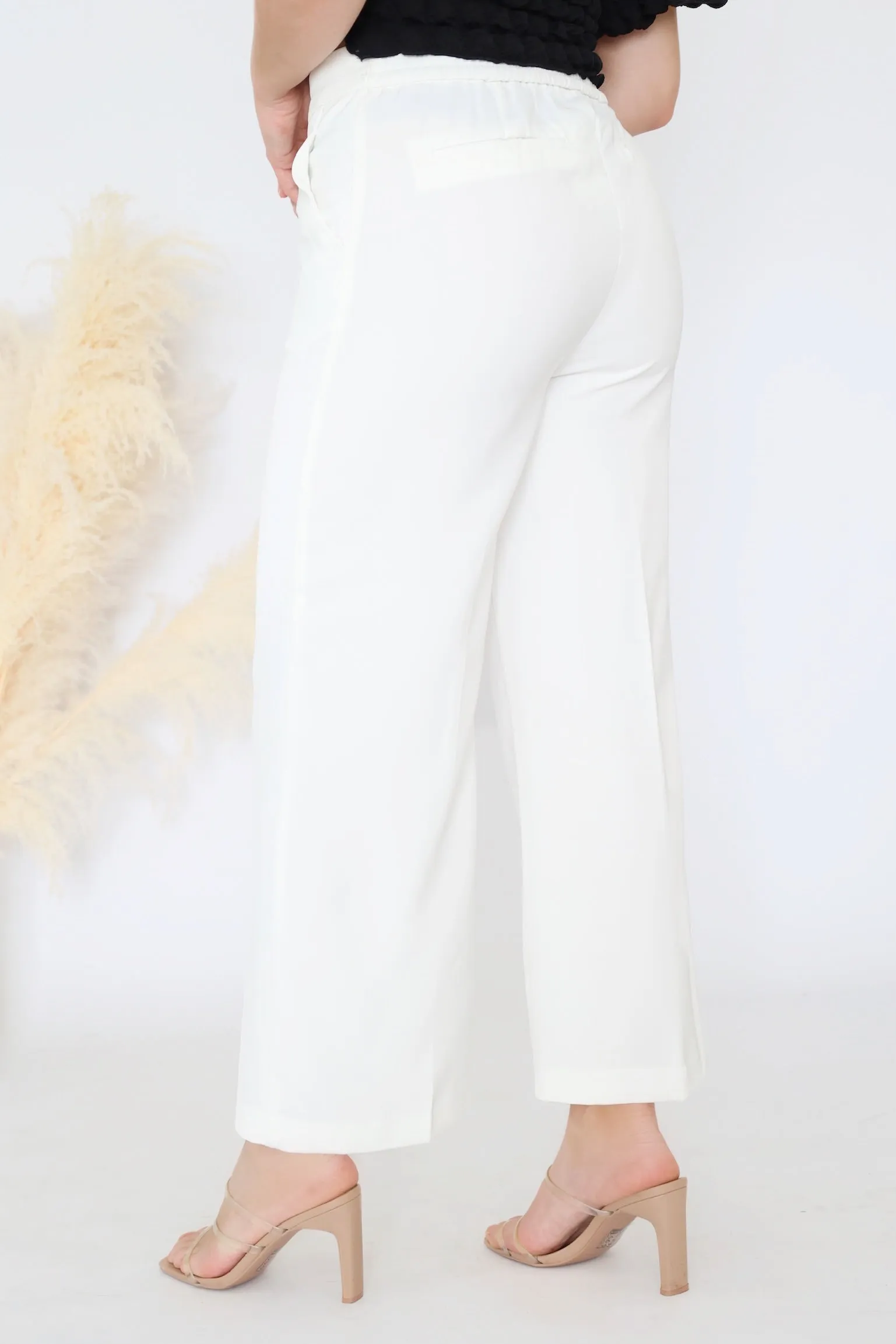 Quick Conversion Hem Denali Pants- White (FINAL SALE)