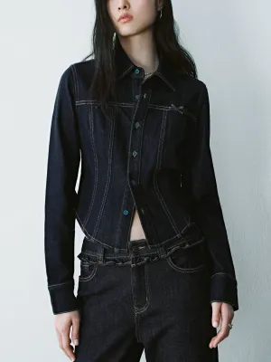 Denim Long Sleeve Shirts