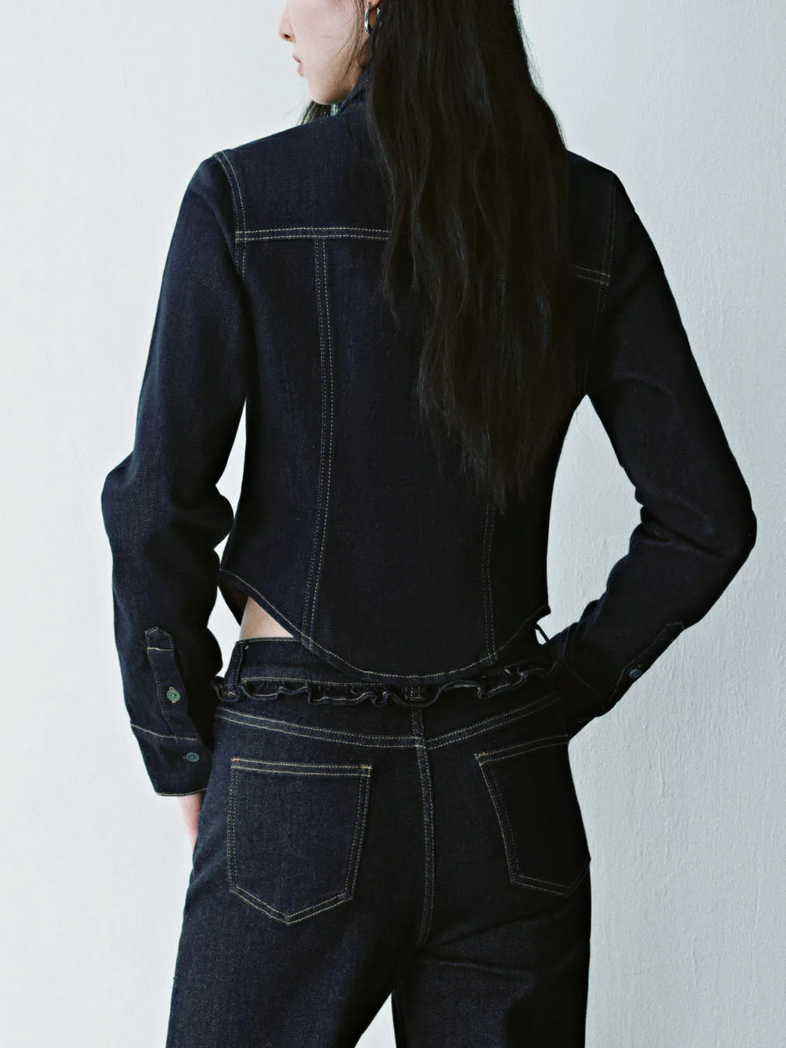 Denim Long Sleeve Shirts