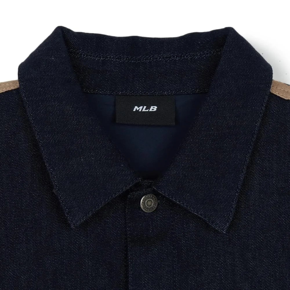 Denim Mixed Jacquard Dia Monogram Boston Red Sox Denim Shirts