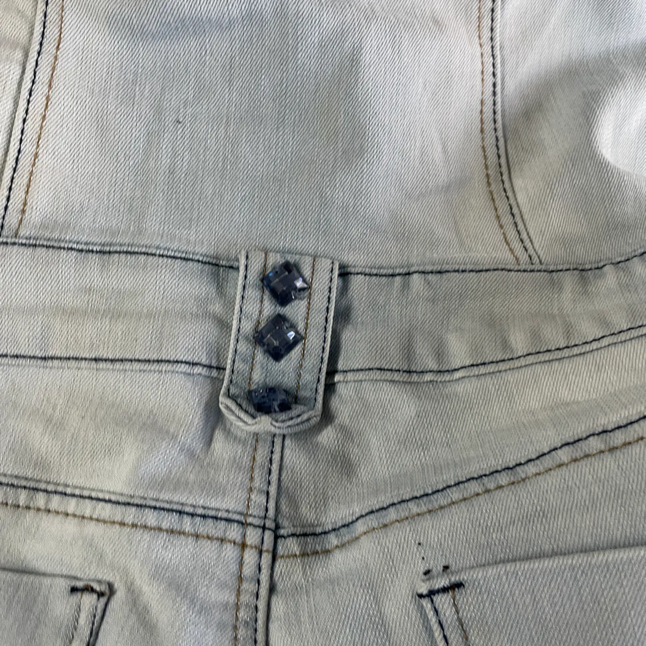 Denim overalls  vintage 90s light blue talls jeans button