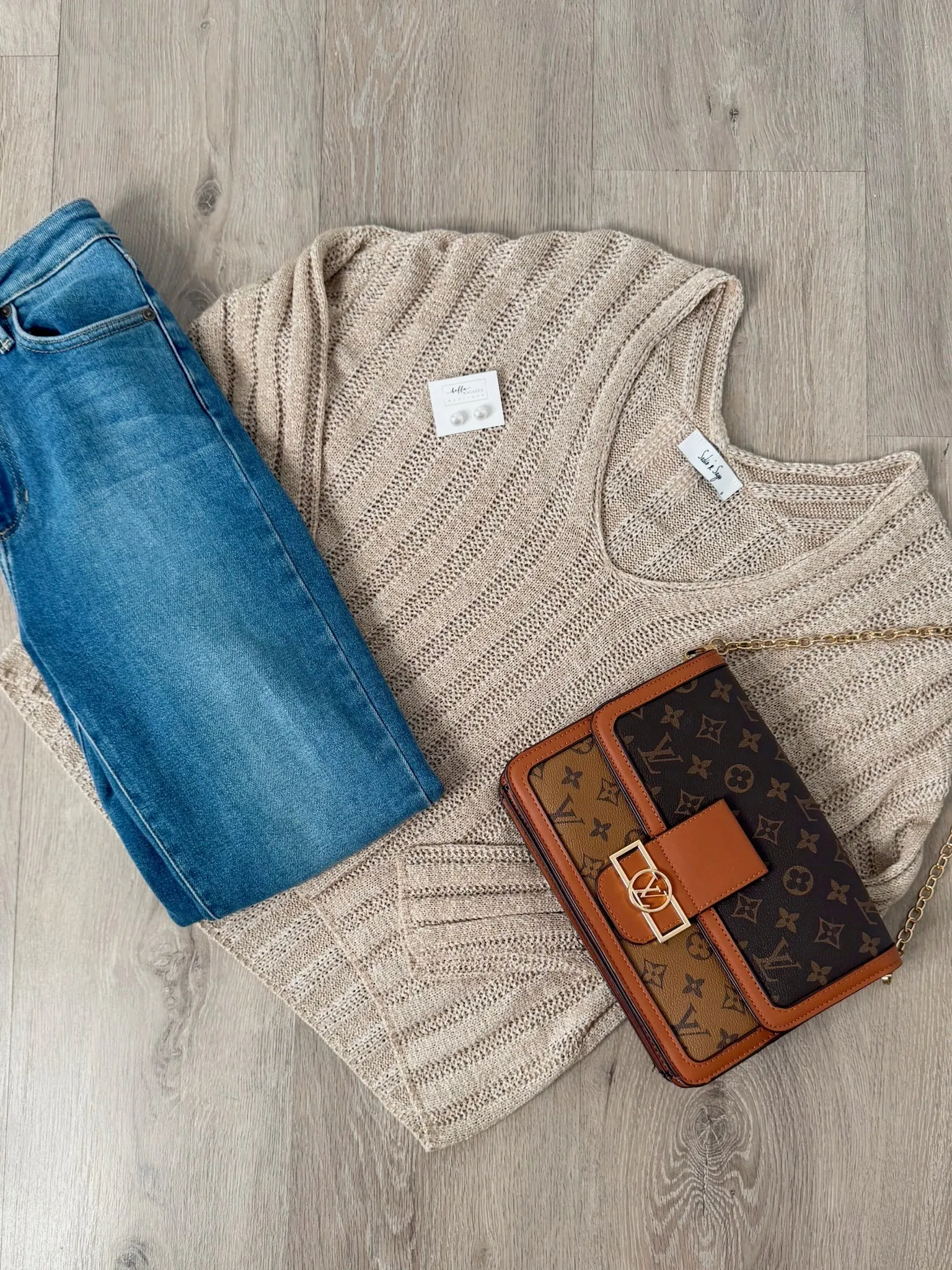 Devon Knit Sweater Multi Directional Zipper Placement LayeredPanel