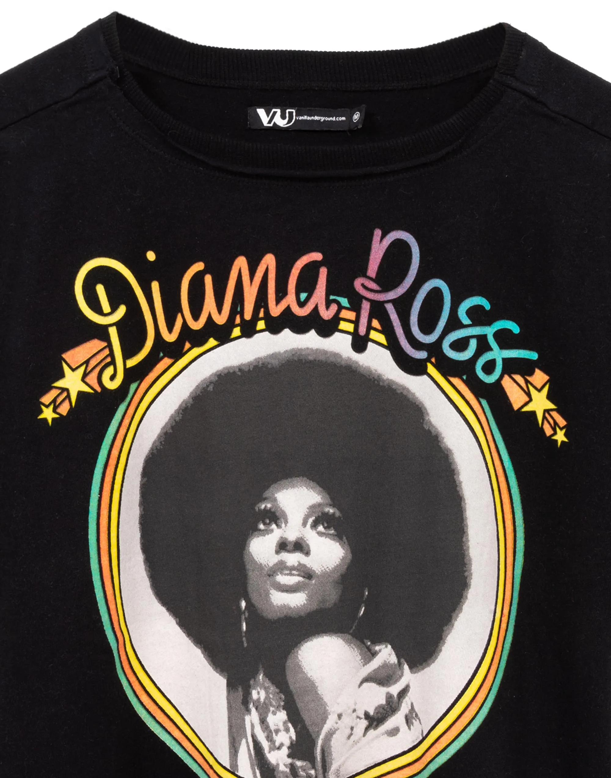 Diana Ross Cropped T-Shirt For Women