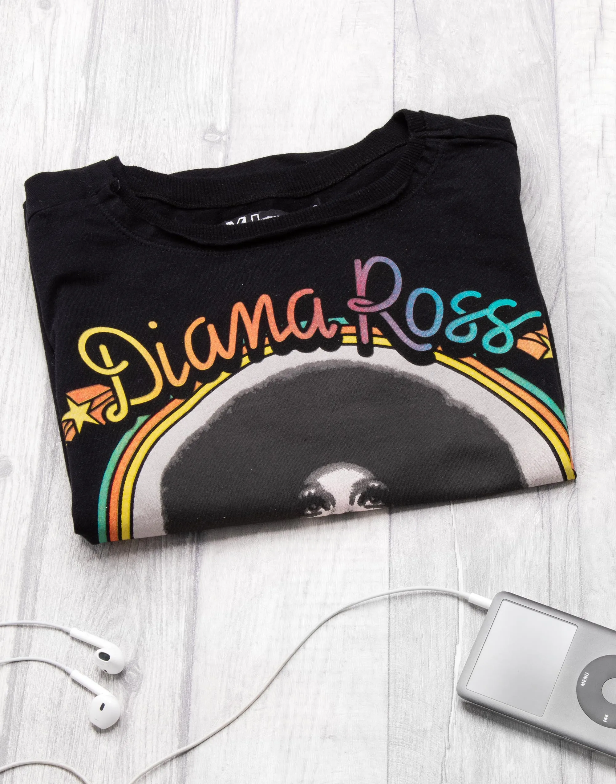 Diana Ross Cropped T-Shirt For Women