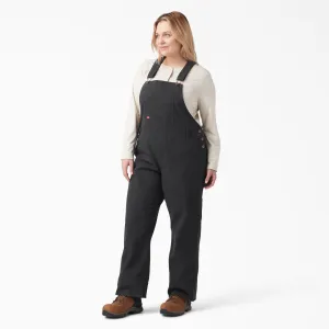 Dickies  -  #FBW206 - Made to Fit the Curvy Girl - Women's Plus Relaxed Fit Straight Leg Bib Overalls