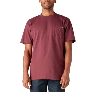 Dickies Heavy Weight Crew Pocket Tee - Burgundy