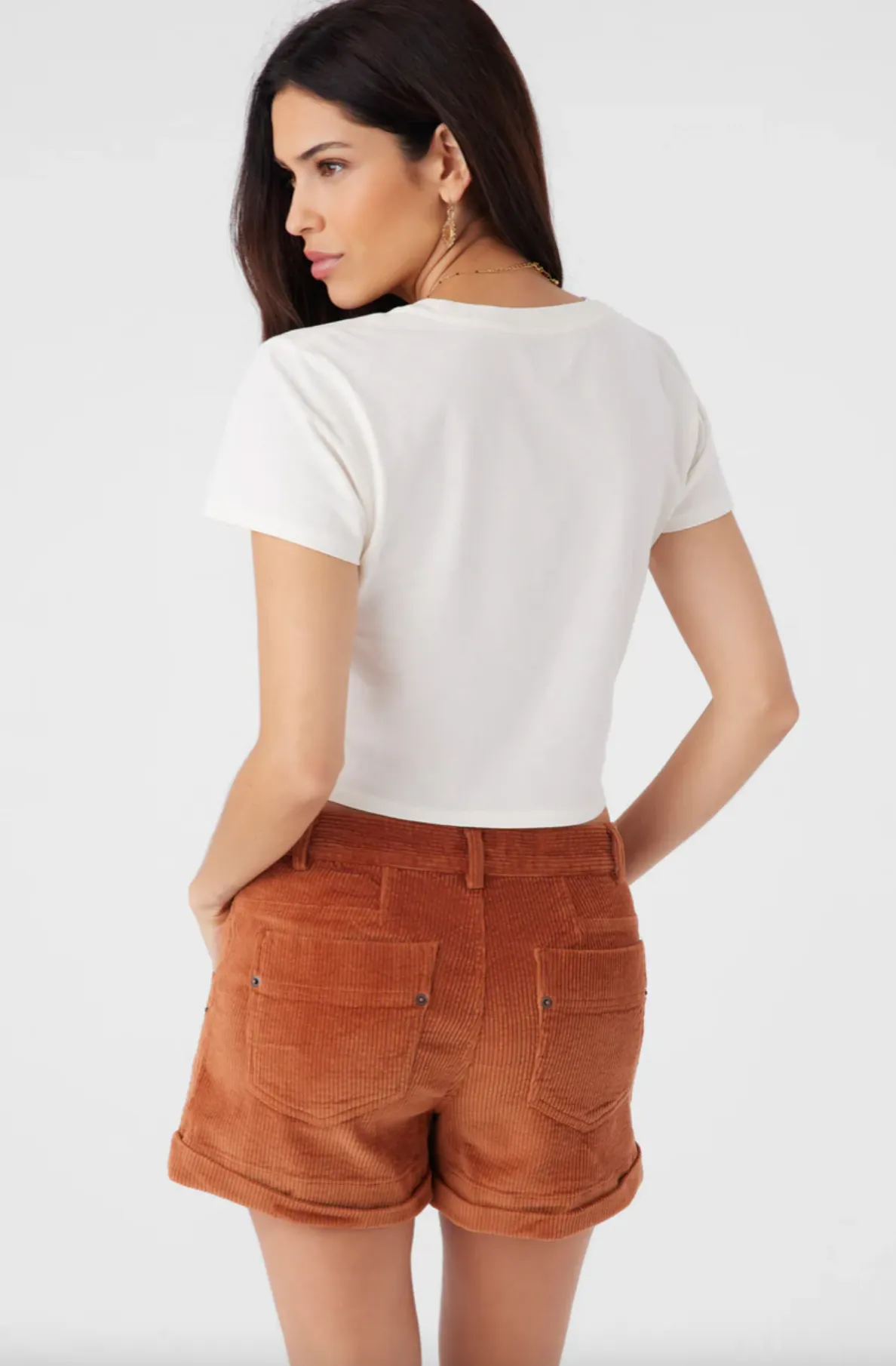 DIEDRE CORDUROY 5-POCKET SHORTS (SIE)