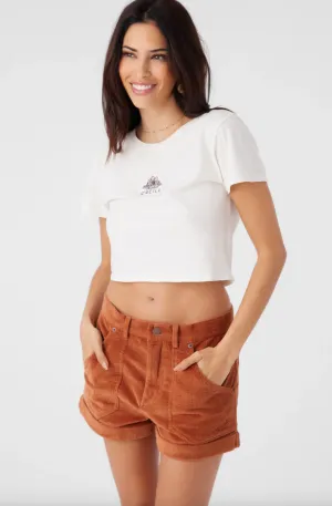 DIEDRE CORDUROY 5-POCKET SHORTS (SIE)