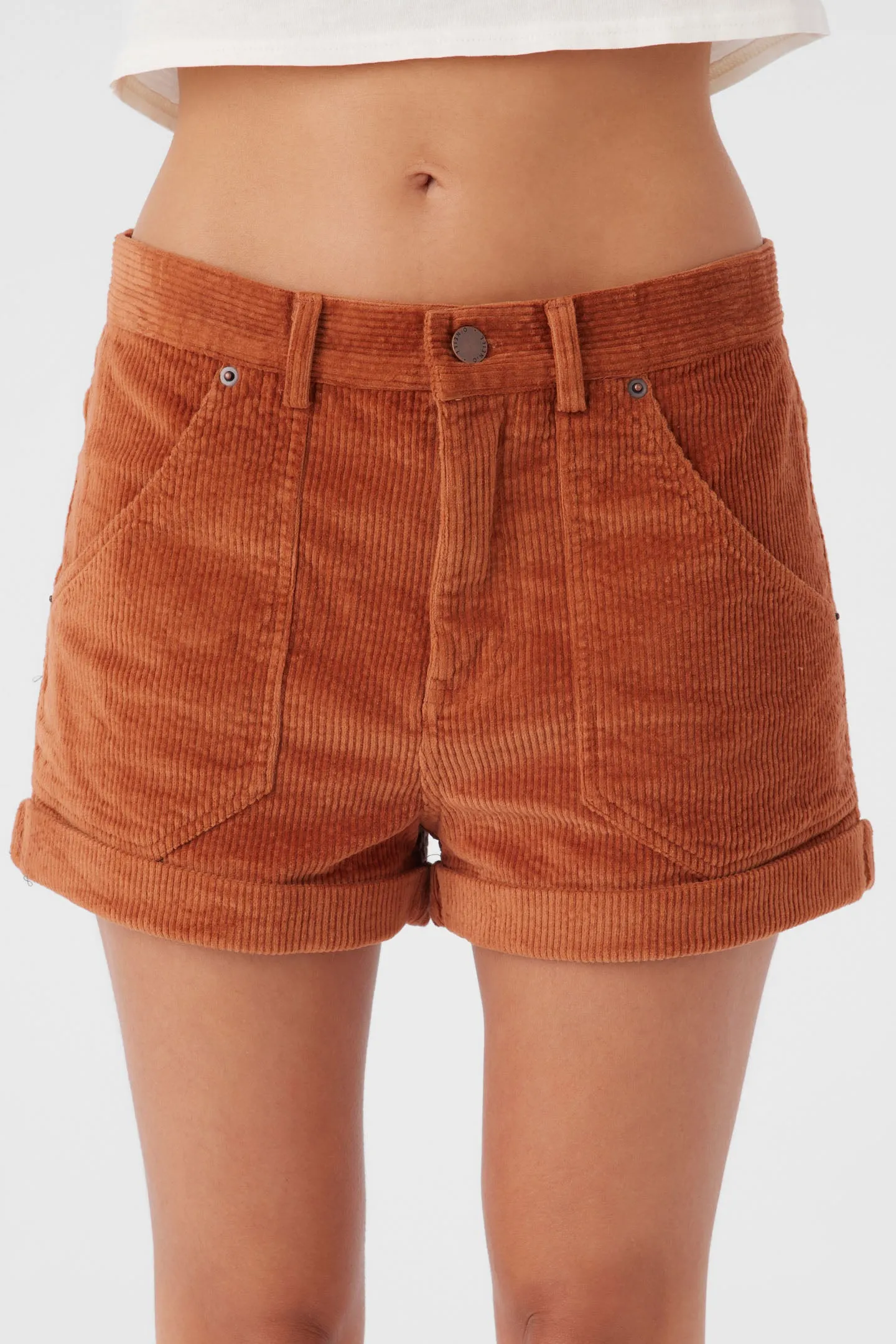 DIEDRE CORDUROY 5-POCKET SHORTS