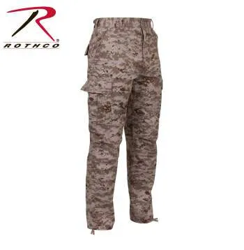 Digital Camo BDU Pants, Desert Digital, Long