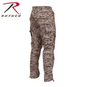 Digital Camo BDU Pants, Desert Digital, Long