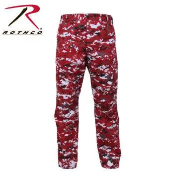Digital Camo BDU Pants Red Digital Camo Sale!