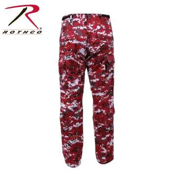 Digital Camo BDU Pants Red Digital Camo