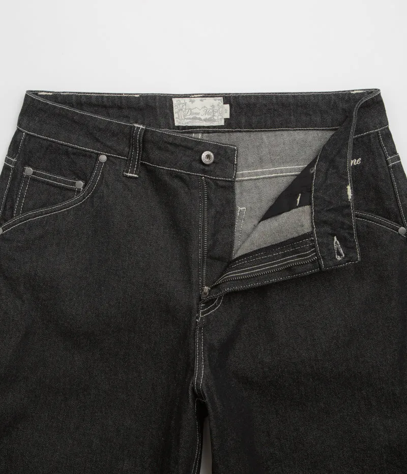 Dime Classic Denim Shorts - Black Washed