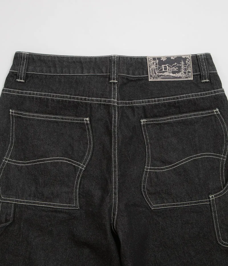 Dime Classic Denim Shorts - Black Washed