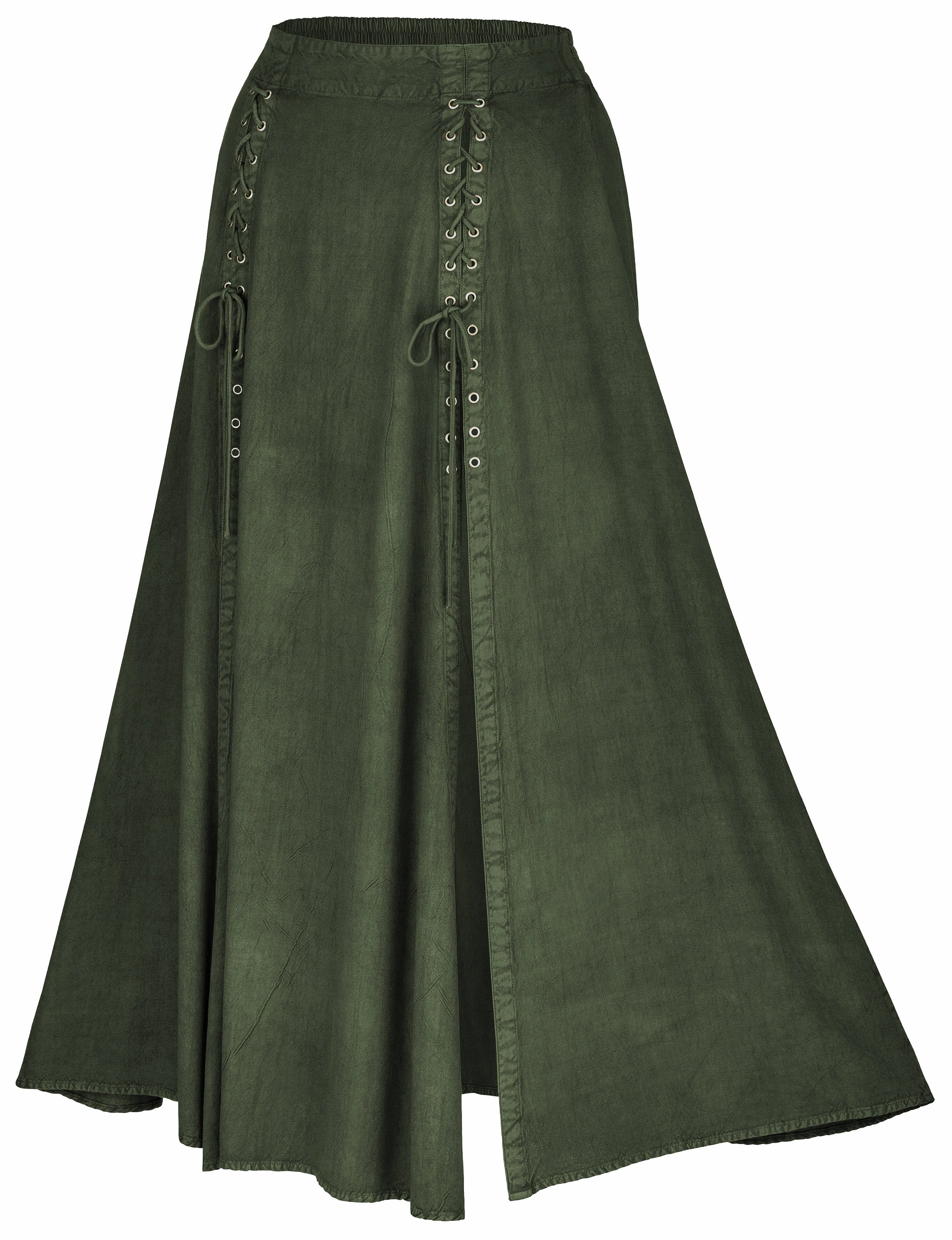 Rowan Maxi Overskirt Limited Edition Moss Green Minimal Vibe