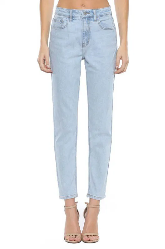Dion High Waisted Straight Jean