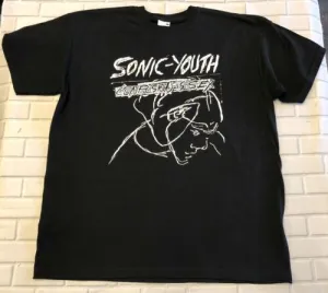 Discontinued Mens Sonic Youth Black Confusion T-shirt