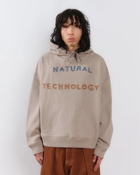 Smart Look Chic Tailoring Waist Geo Hoodie - Soft Grey