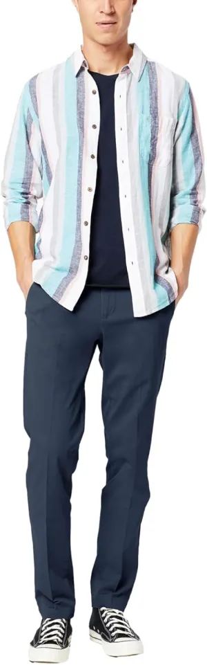 DOCKERS Slim Fit Workday Khaki Smart 360 Flex Pants