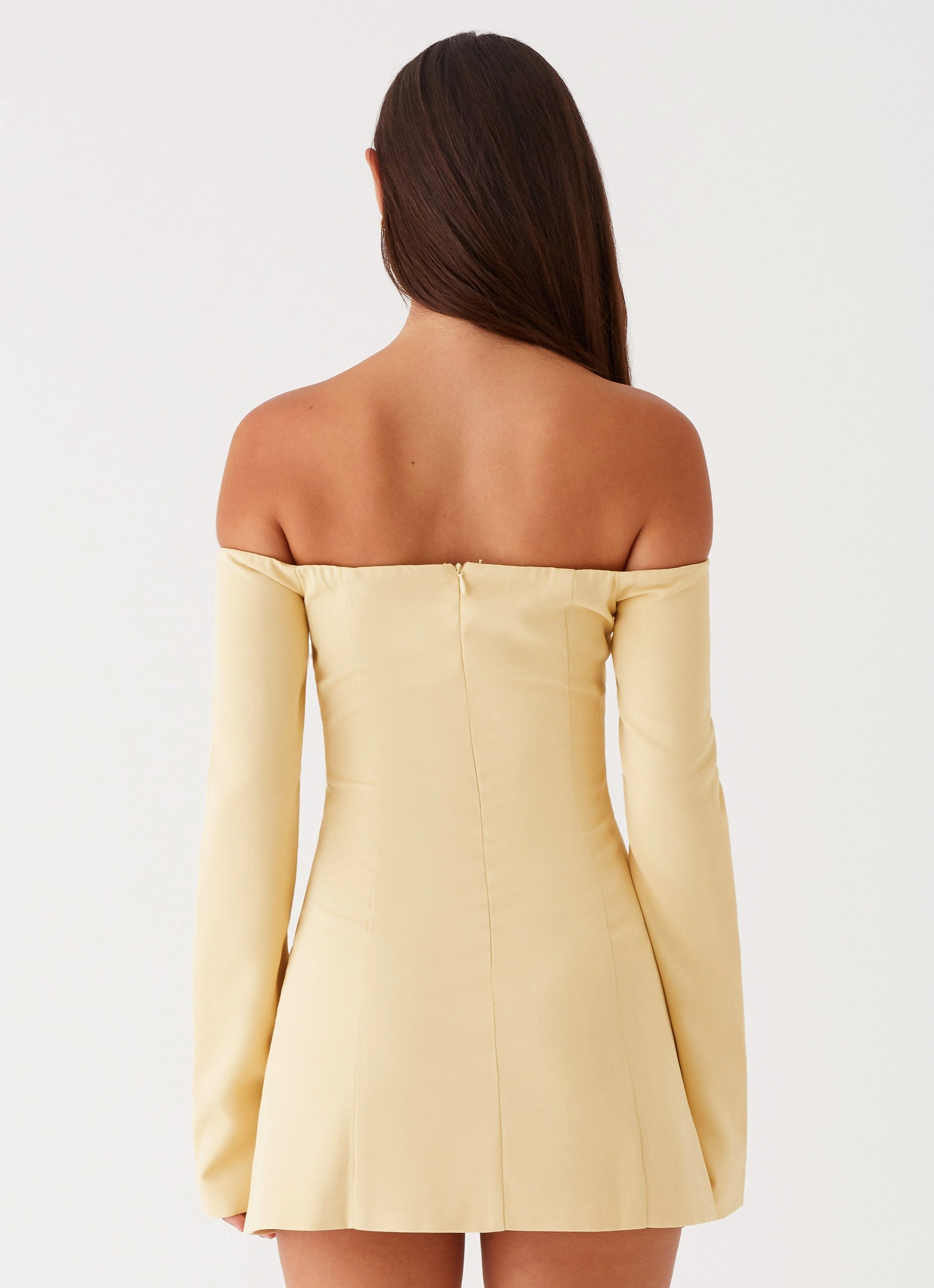 everyday staple Dominique Blazer Mini Dress - Yellow