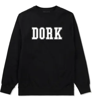 Dork College Style Boys Kids Crewneck Sweatshirt