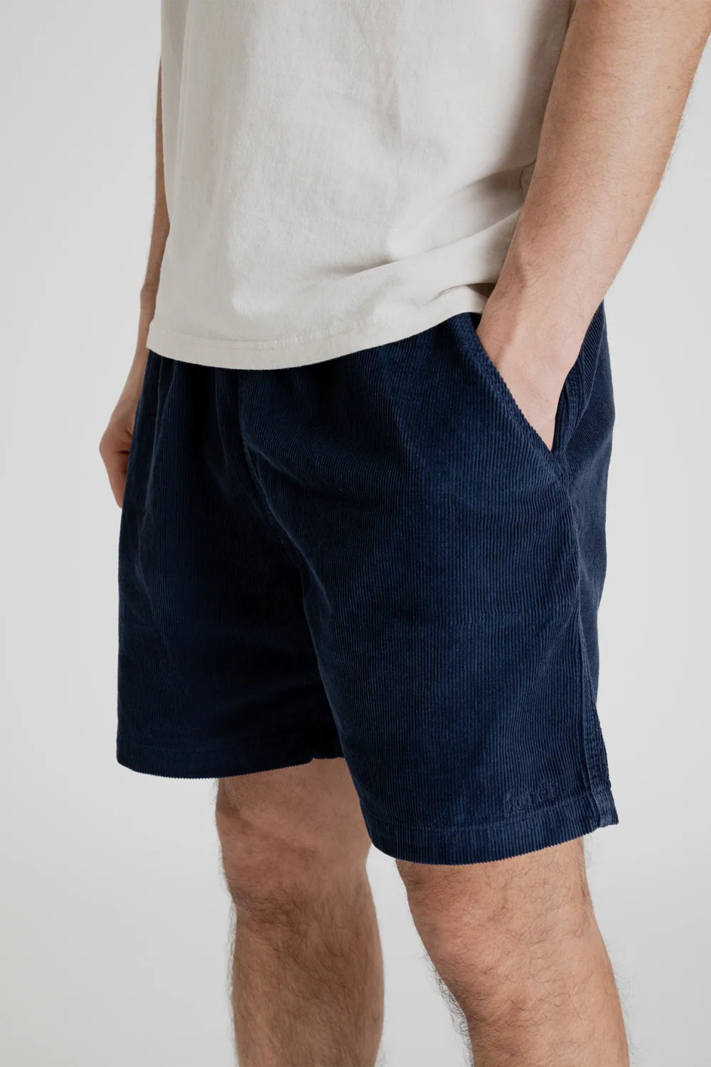 Dose Corduroy Shorts - Navy