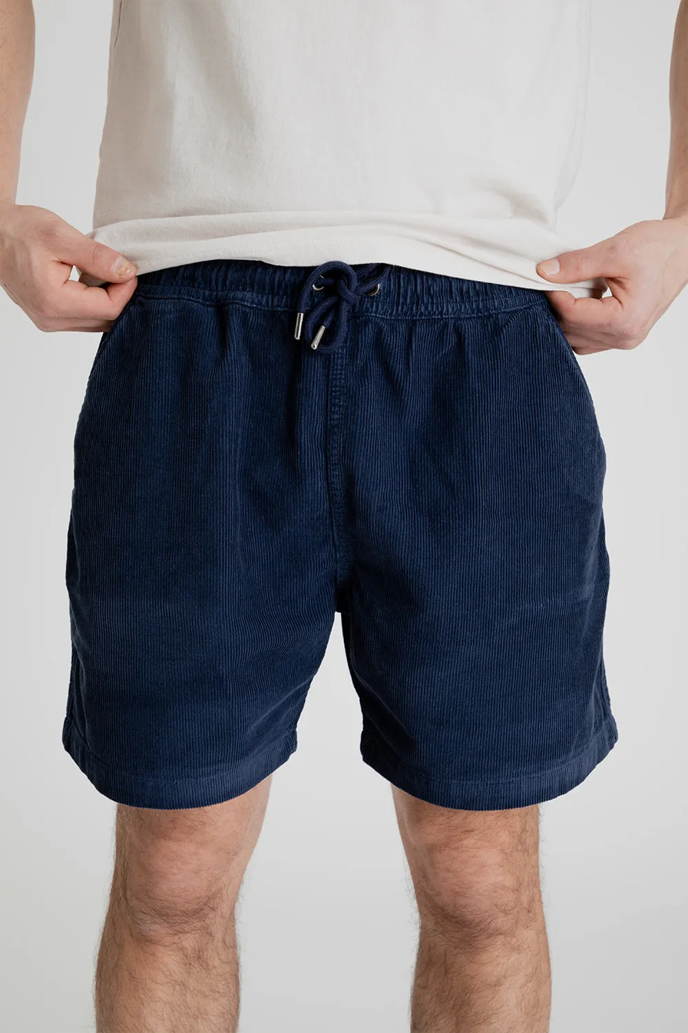 Dose Corduroy Shorts - Navy