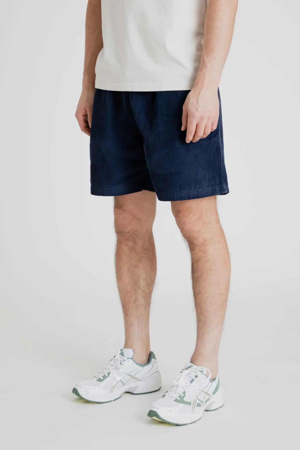 Dose Corduroy Shorts - Navy