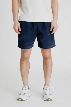 Dose Corduroy Shorts - Navy