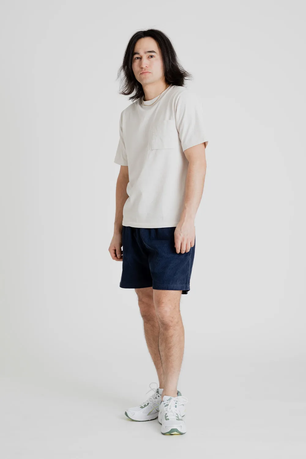 Dose Corduroy Shorts - Navy