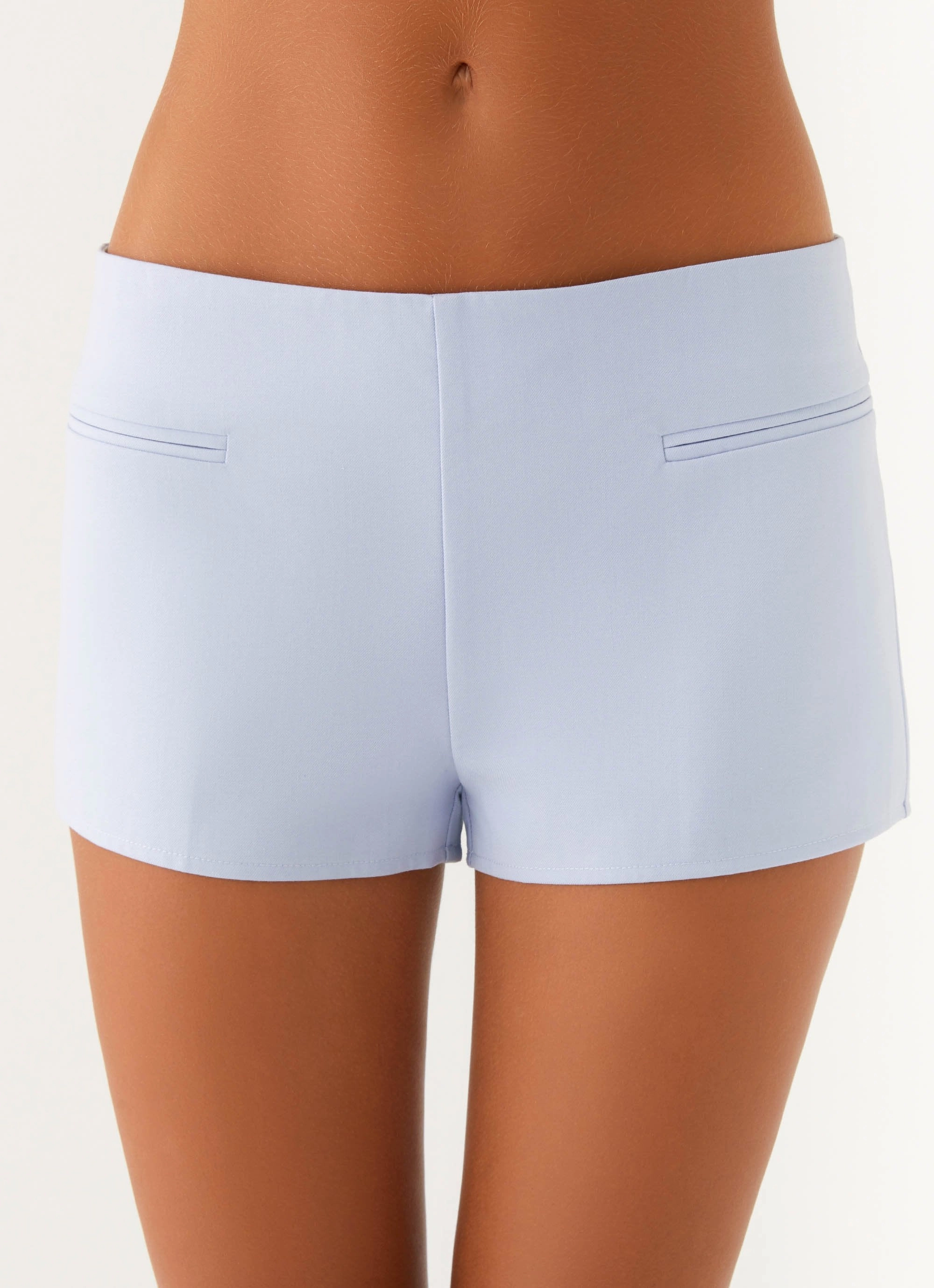 Perfect Movement Tampa Micro Short - Heather Blue