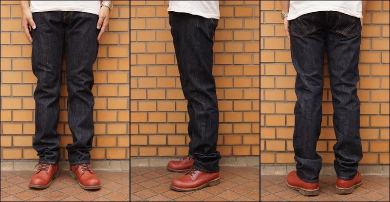 DOWN NORTH JEANS "DNJ3-2nd" THE KEROUAC 2nd type Mid Rise Straight Model