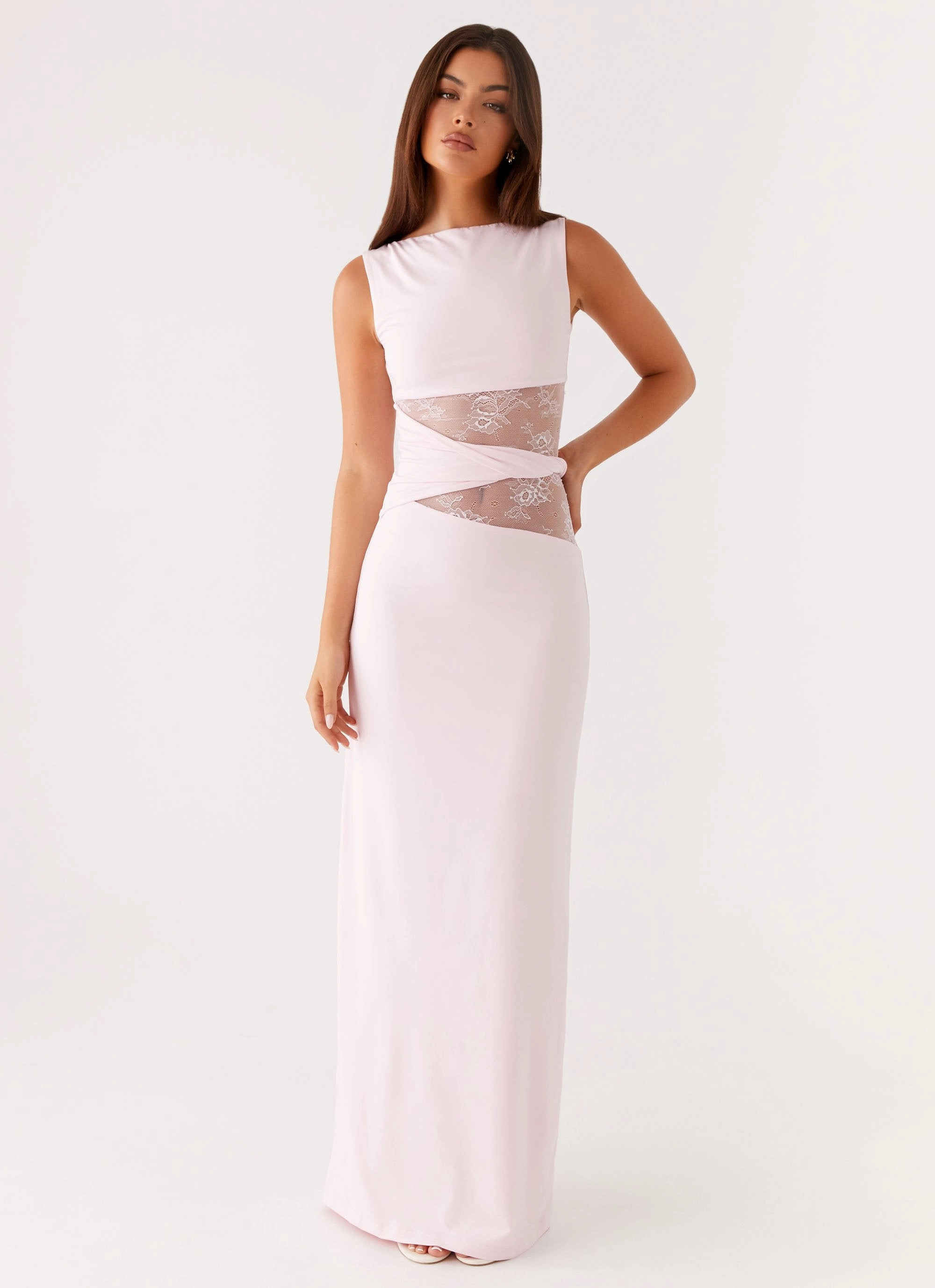 Mood Focused Color Glow Karma Maxi Dress - Pink
