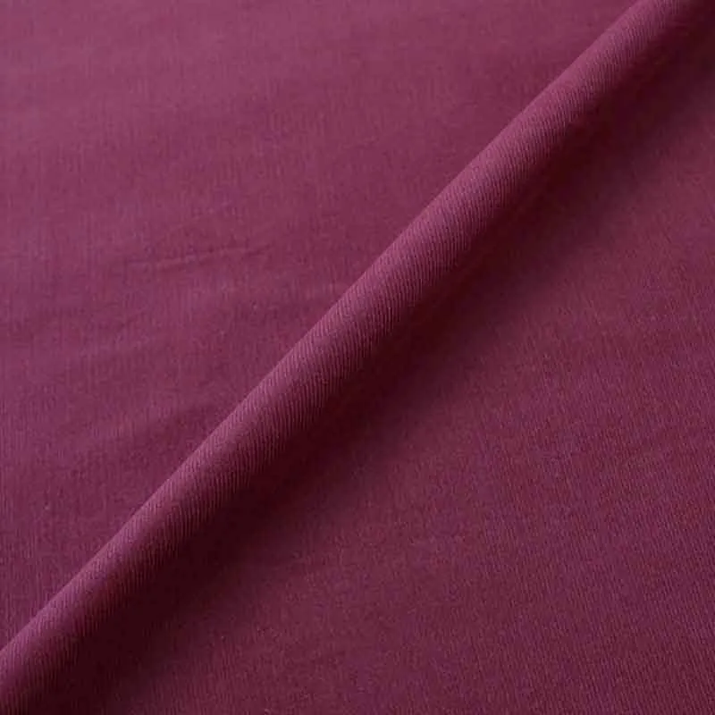 Dressmaking Cotton Needlecord - Blackberry