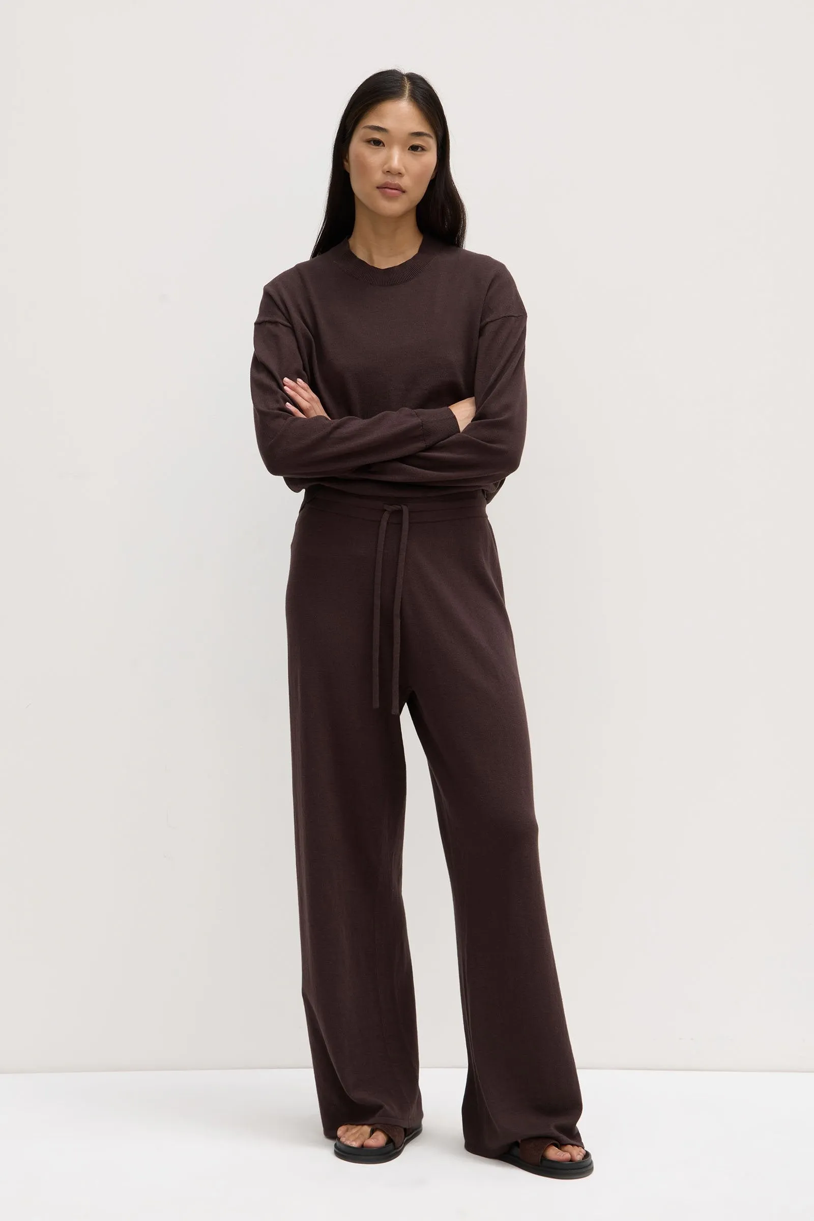 Cotton Cashmere Pant GarmentWashed Softness