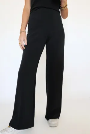 Sport Comfort Fit Hustle Knit Wide Leg Pant