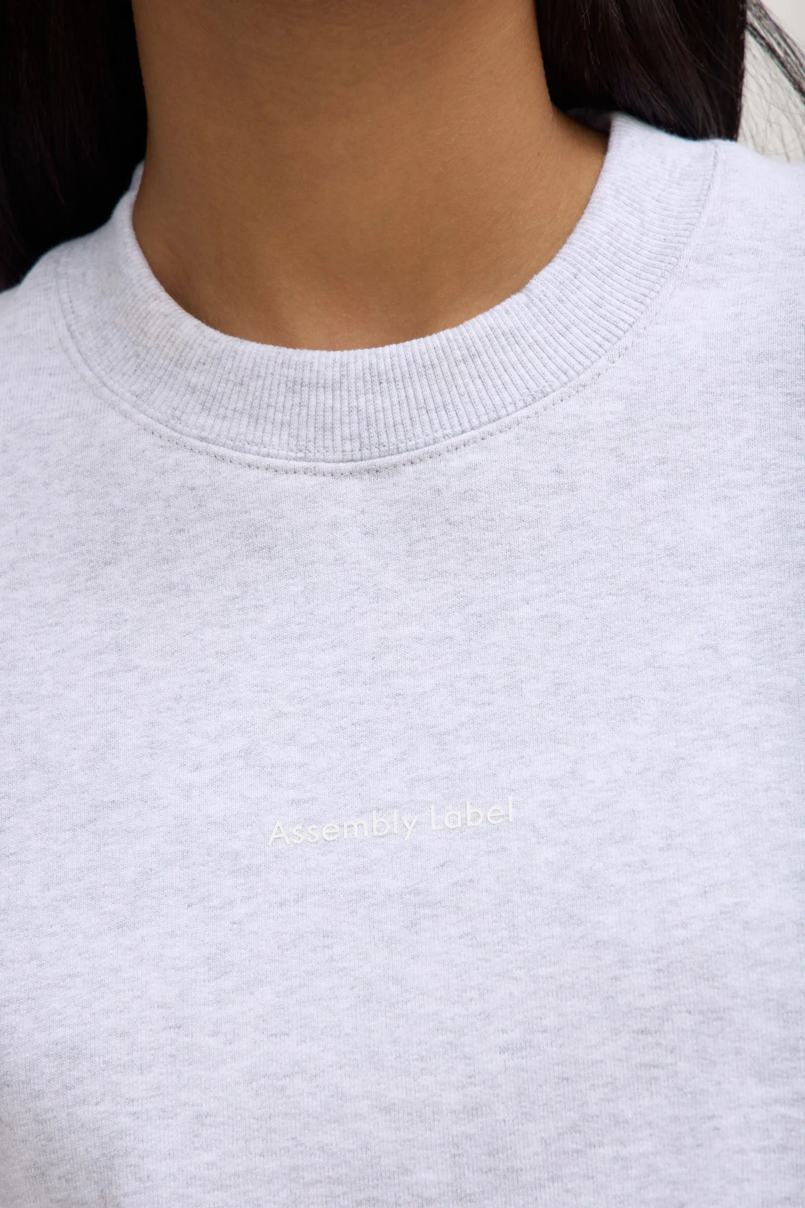 Soft Cotton Blend Ethically Sourced Material Womens Atelier Logo Fleece