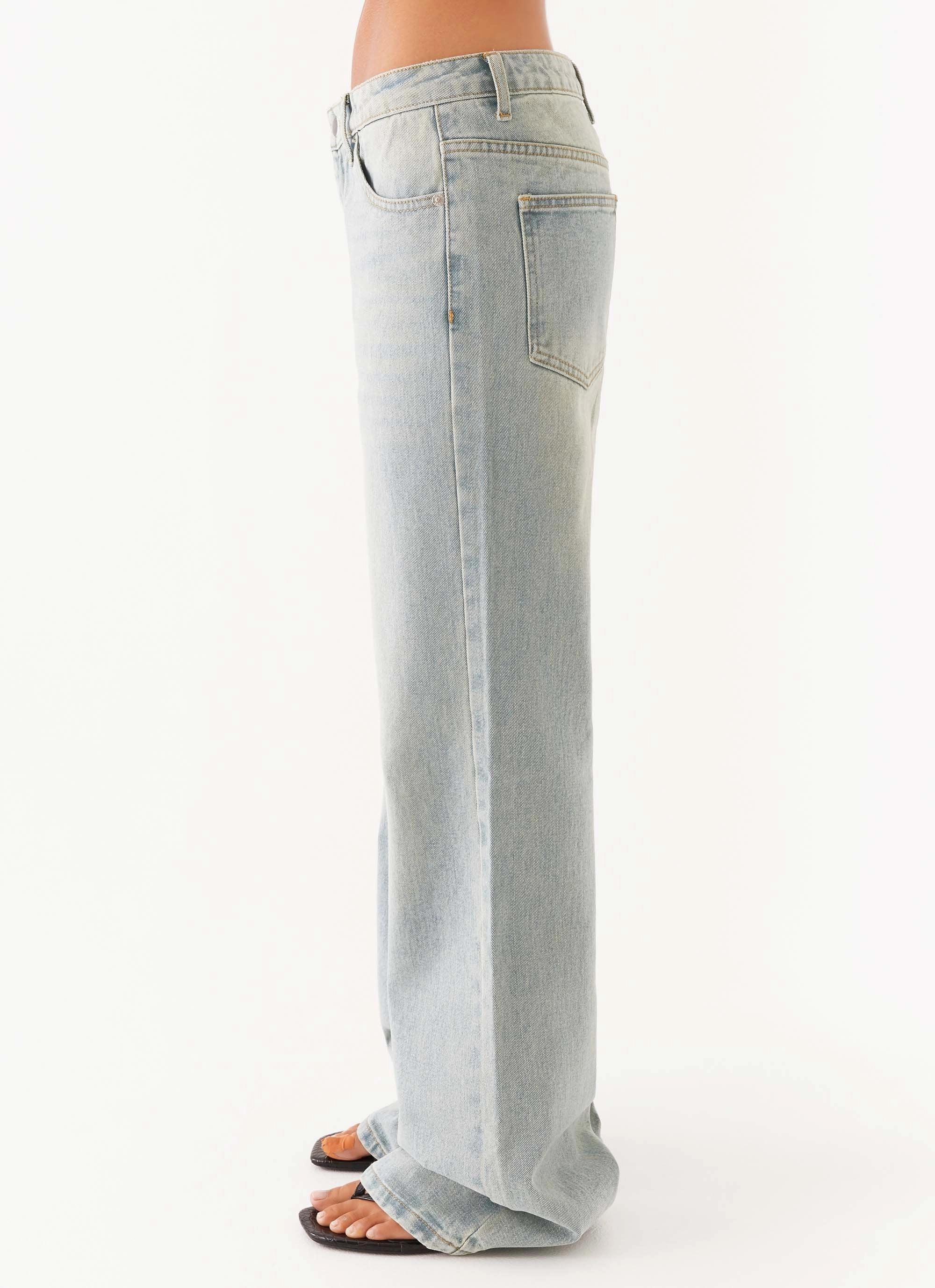 Matina Jean - Vintage Blue Durable Material soft fit