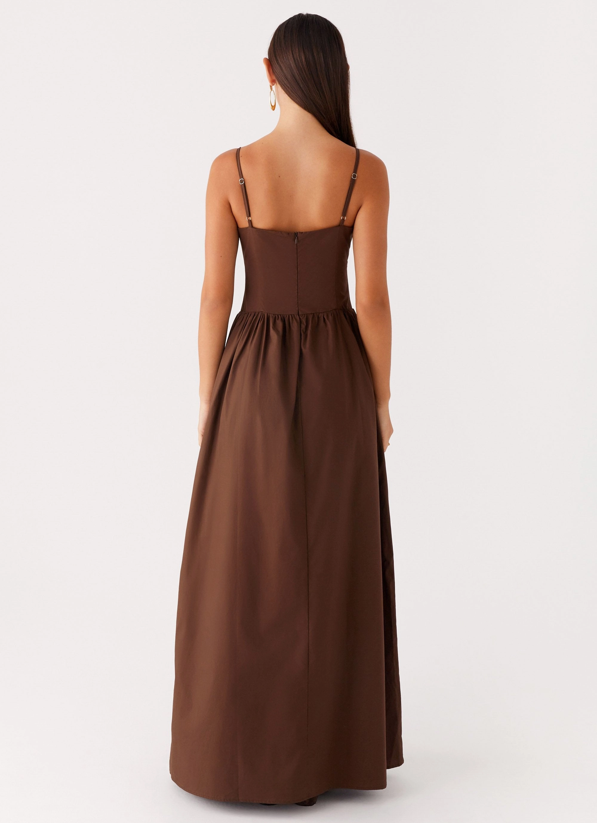 Cozy Wear Urban Light Cerys Maxi Dress - Chocolate
