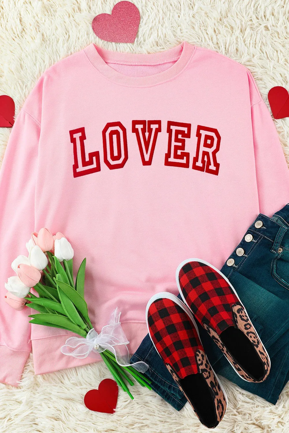 Lover Graphic Sweatshirt (FINAL SALE) BondedHemline Everyday Comfort