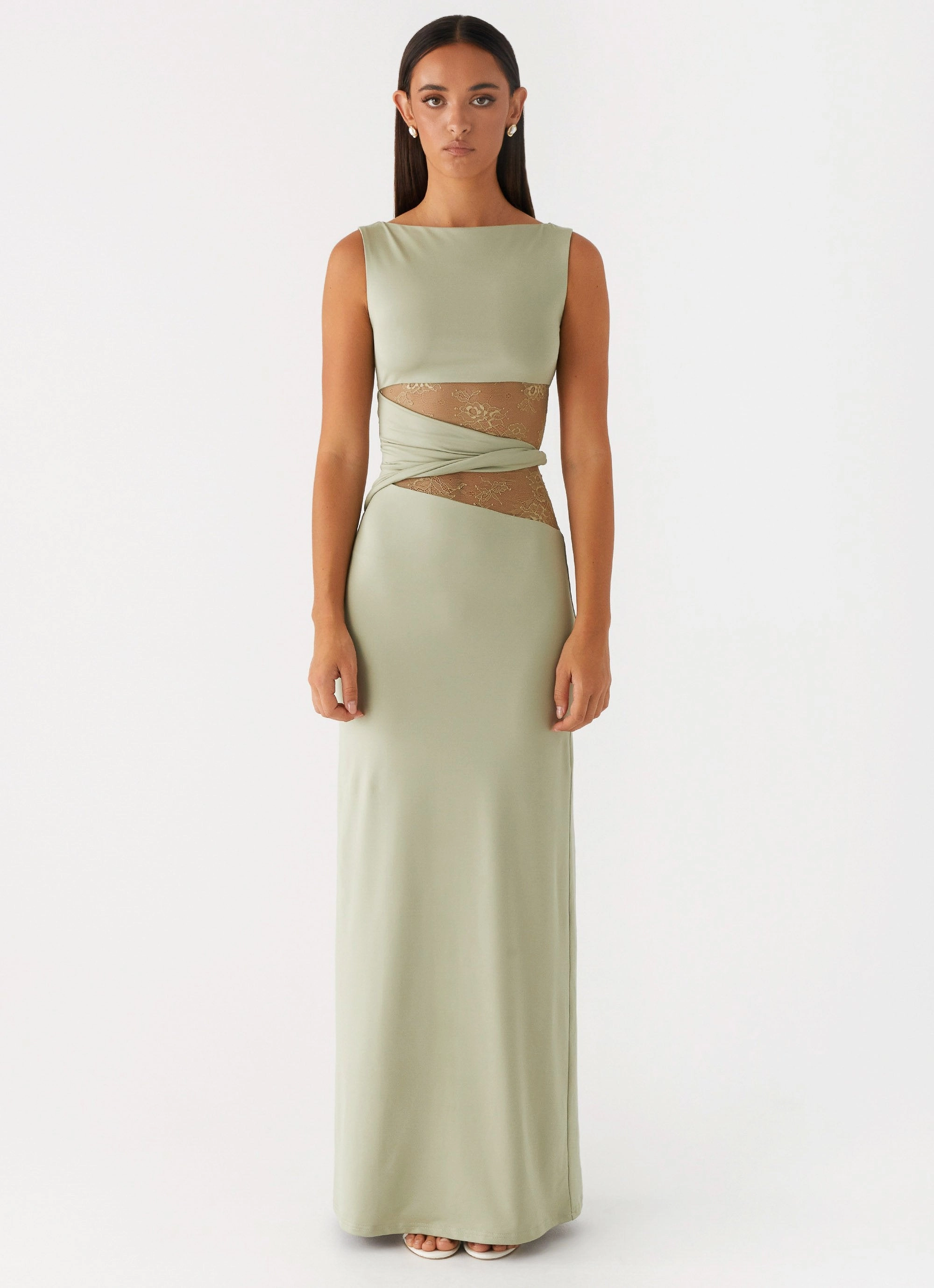 All-Day Comfort Wear Karma Maxi Dress - Sage