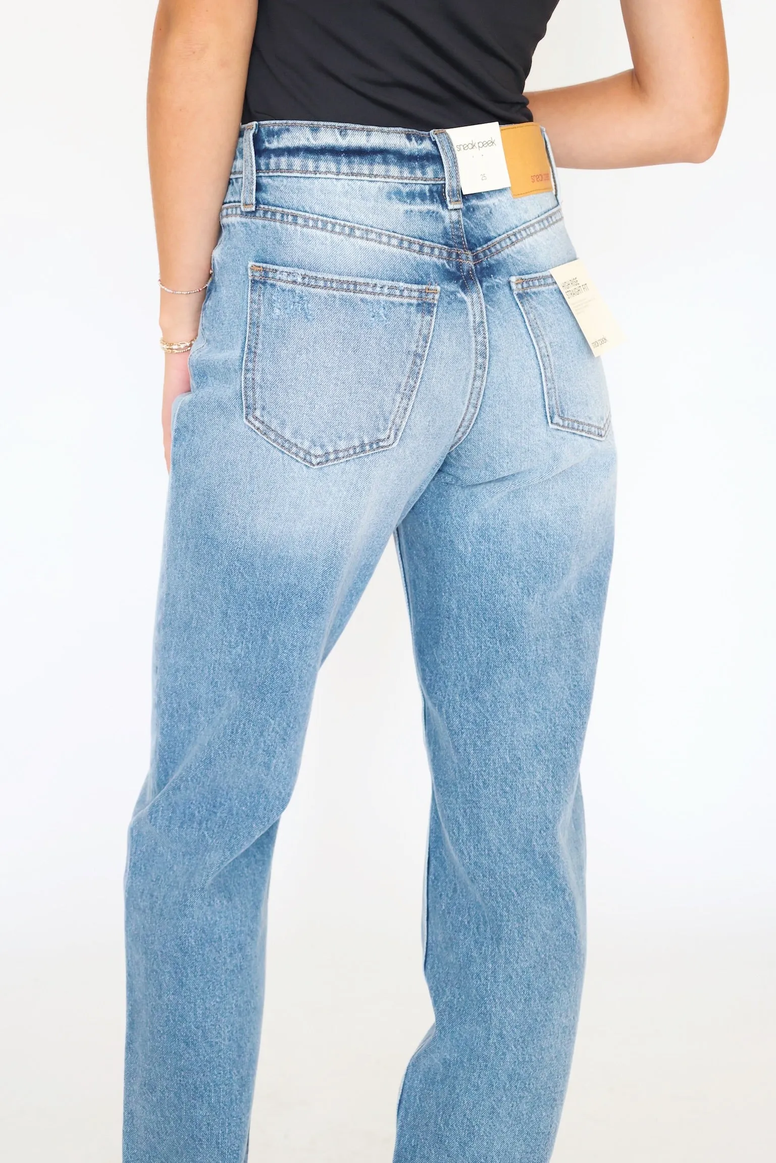 Jill High Rise Jeans Tailored Wear Perfect Silhouette