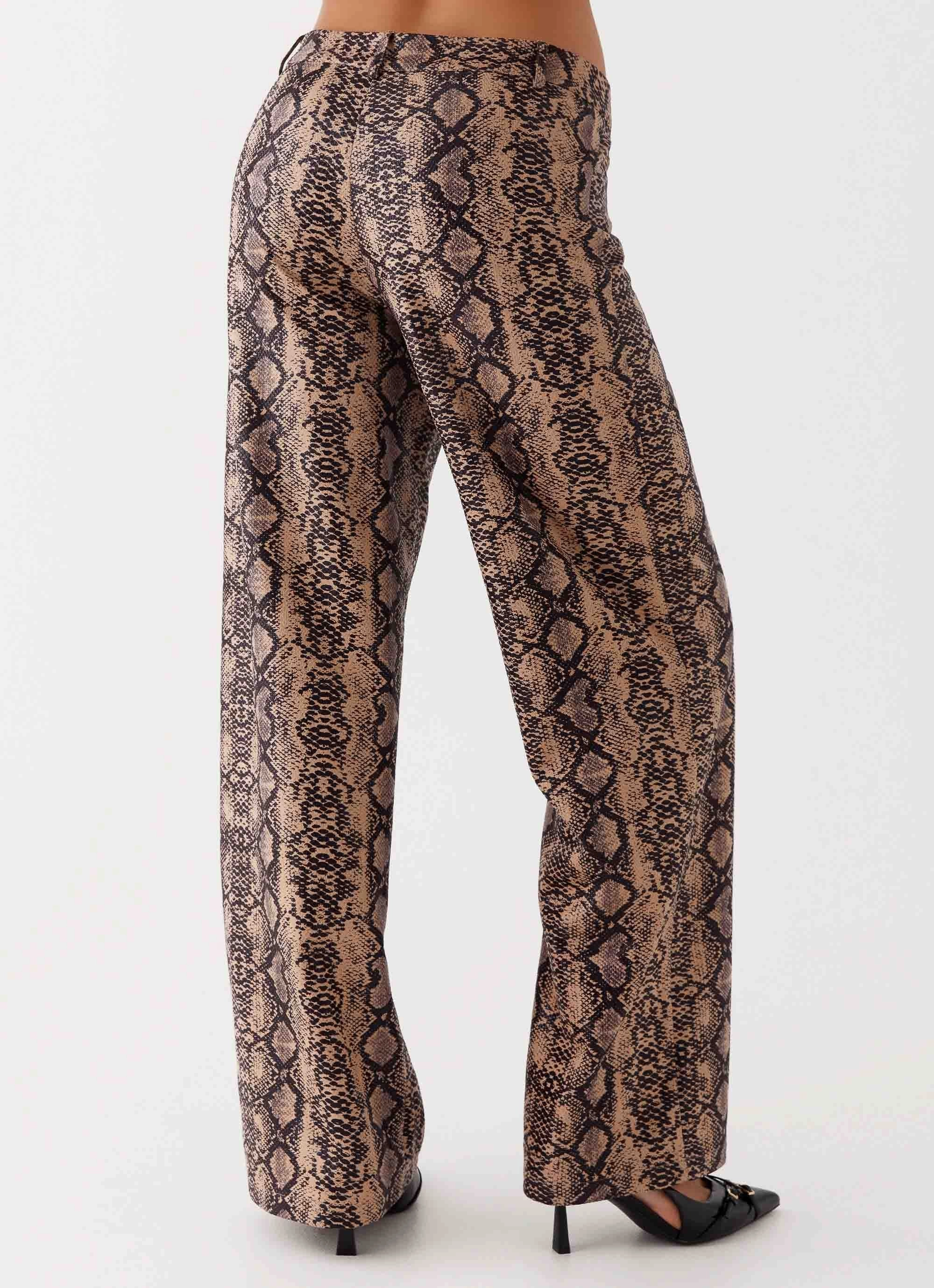 Timeless Appeal Presley Slim Fit Pants - Snake