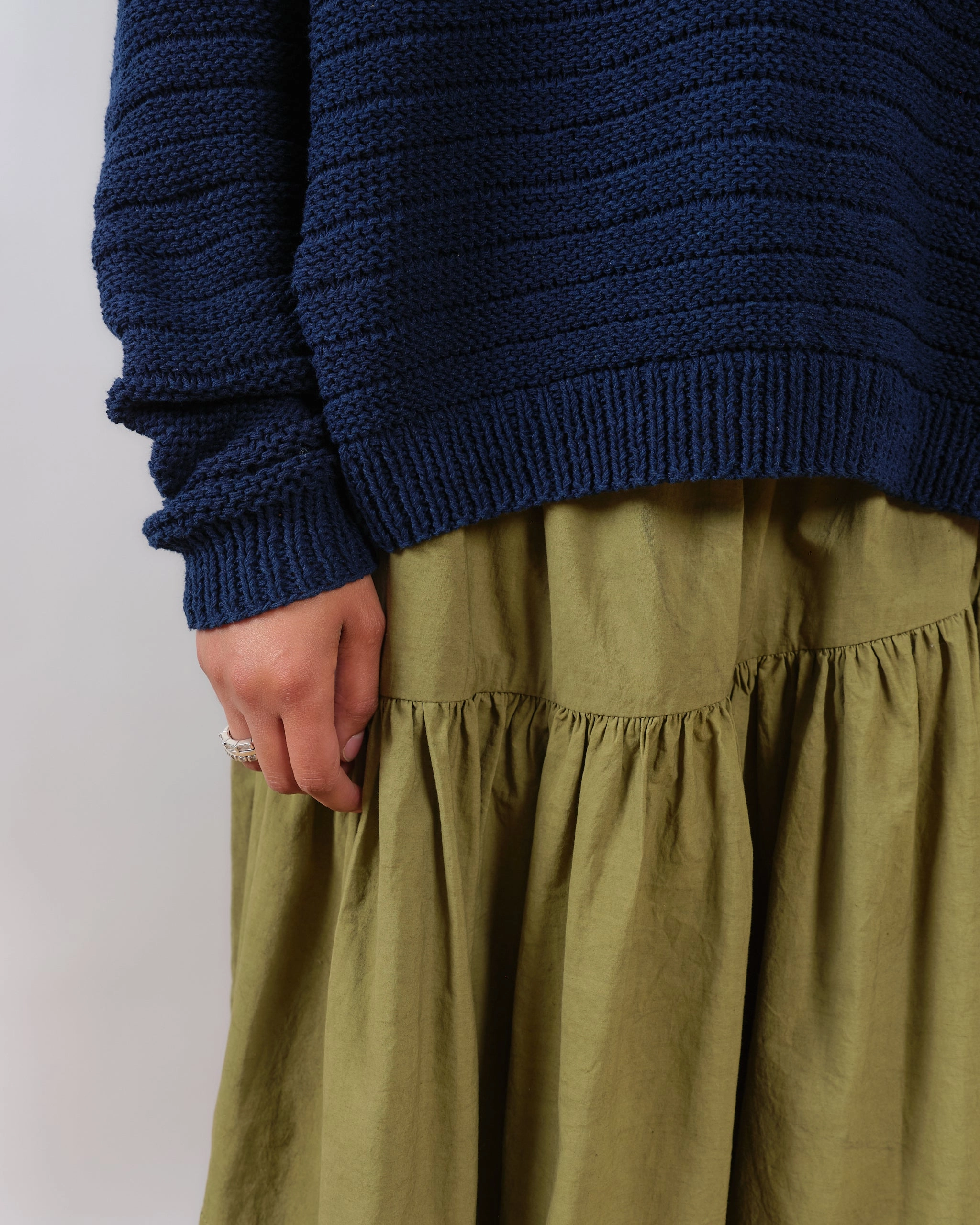 Ombre-Effect Tumble Skirt - R.T.S. CO-11