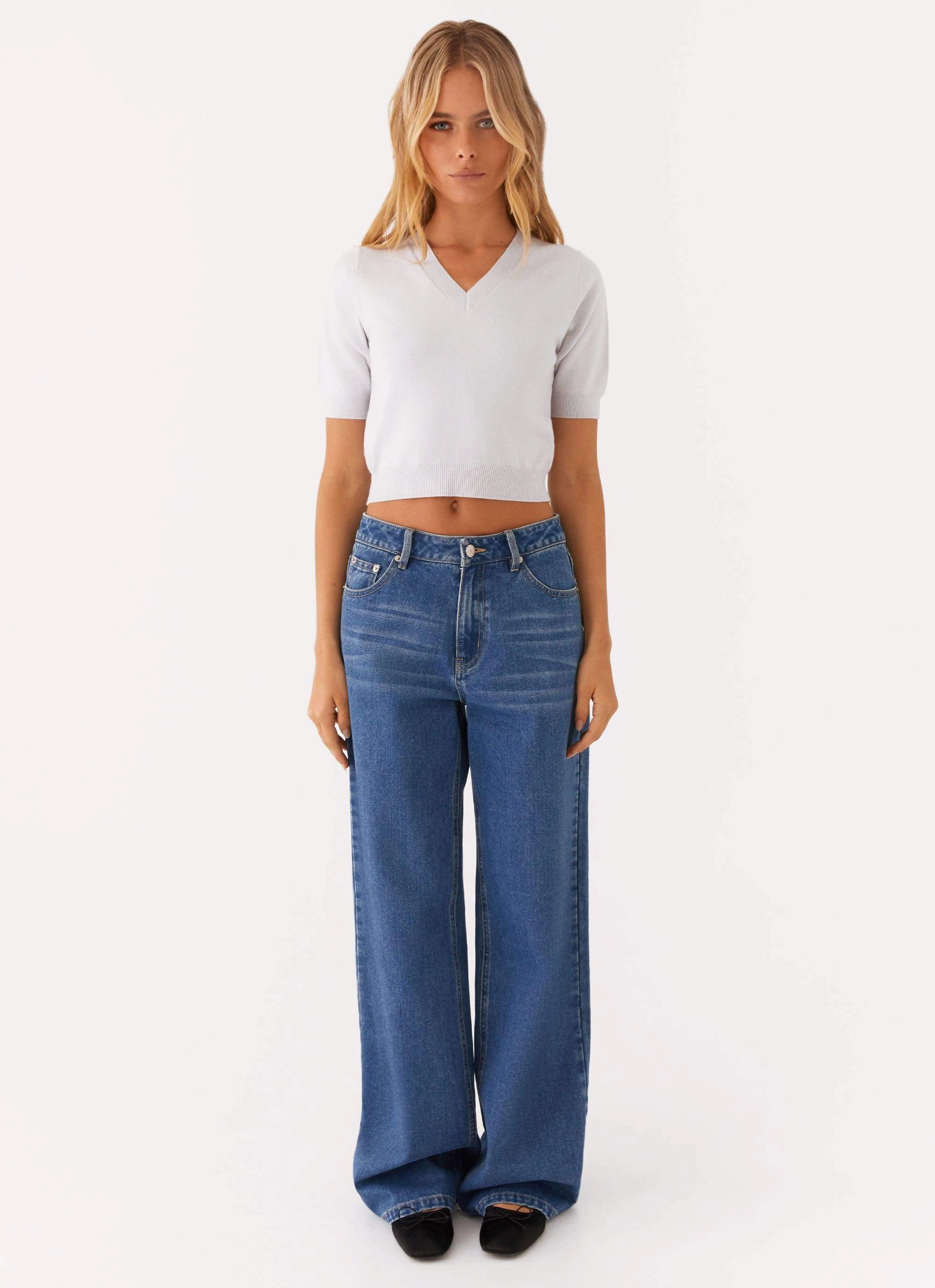 AntiStaticLining Wrinkle Resistant Textile In The Beginning Short Sleeve Top - Grey