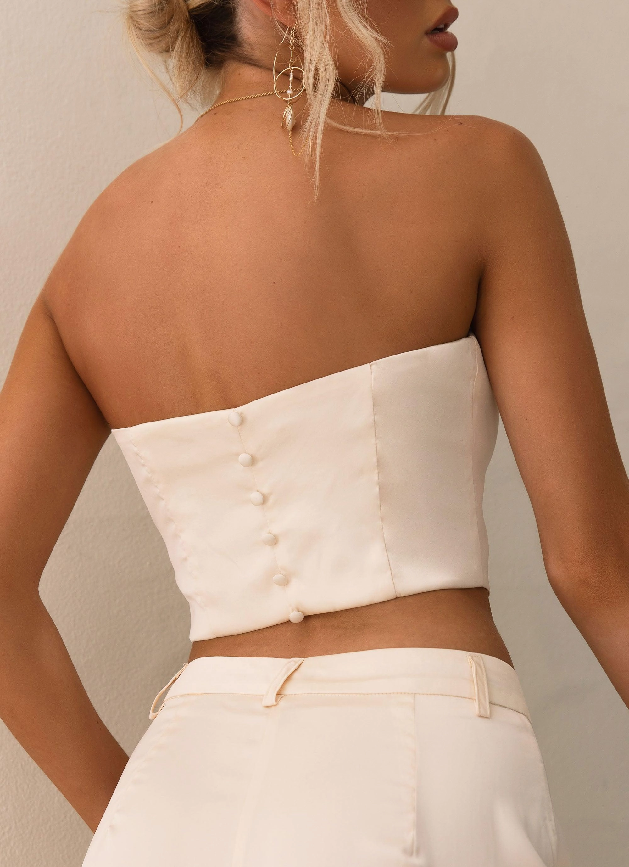 The Real Thing Bustier Top - Pearl SmoothEdgeFinish Professional Look