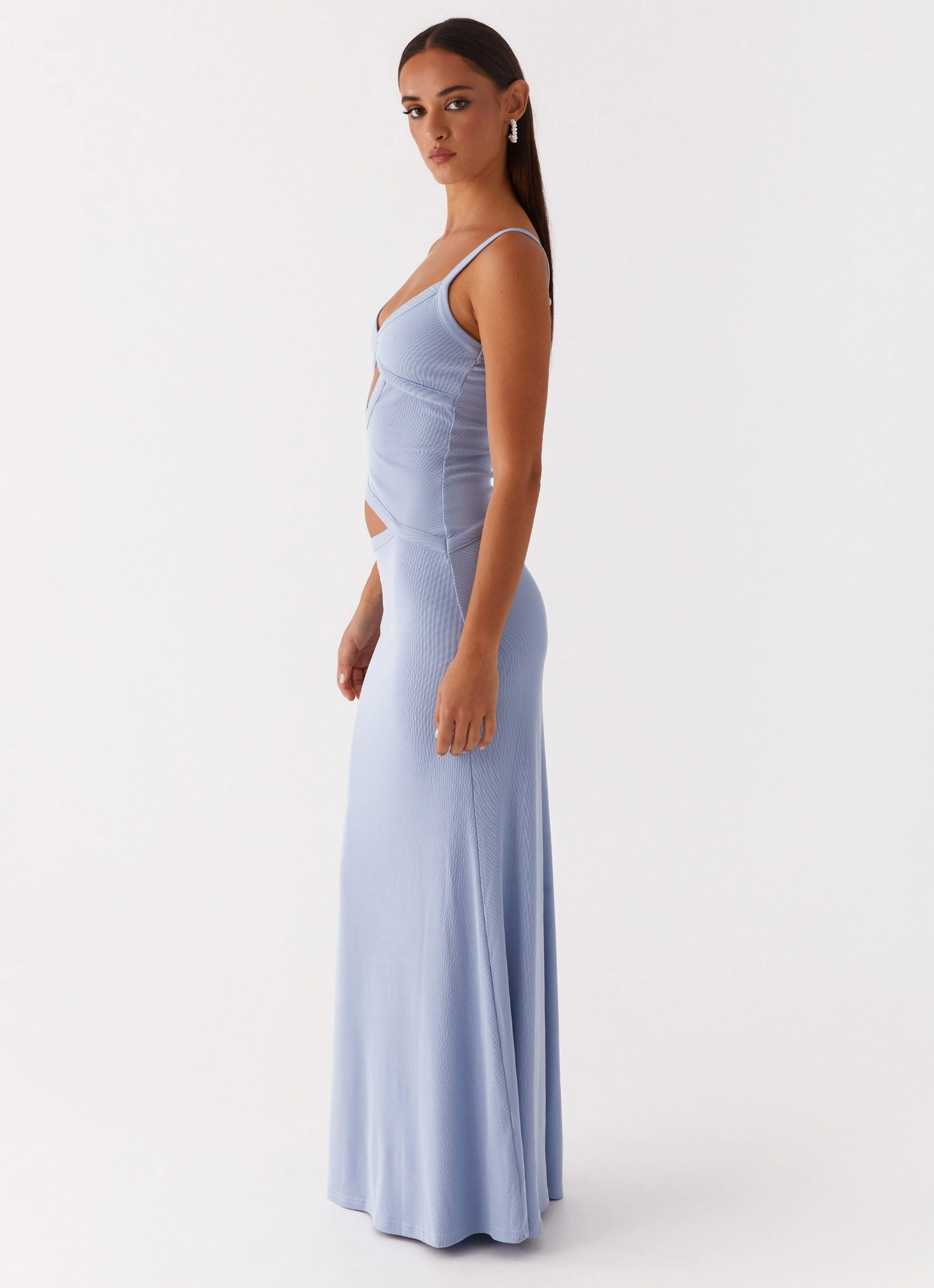 Jocelyn Maxi Dress - Blue spring fresh
