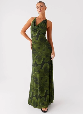 Dahliana Maxi Dress - Tropic Floral Easy Match