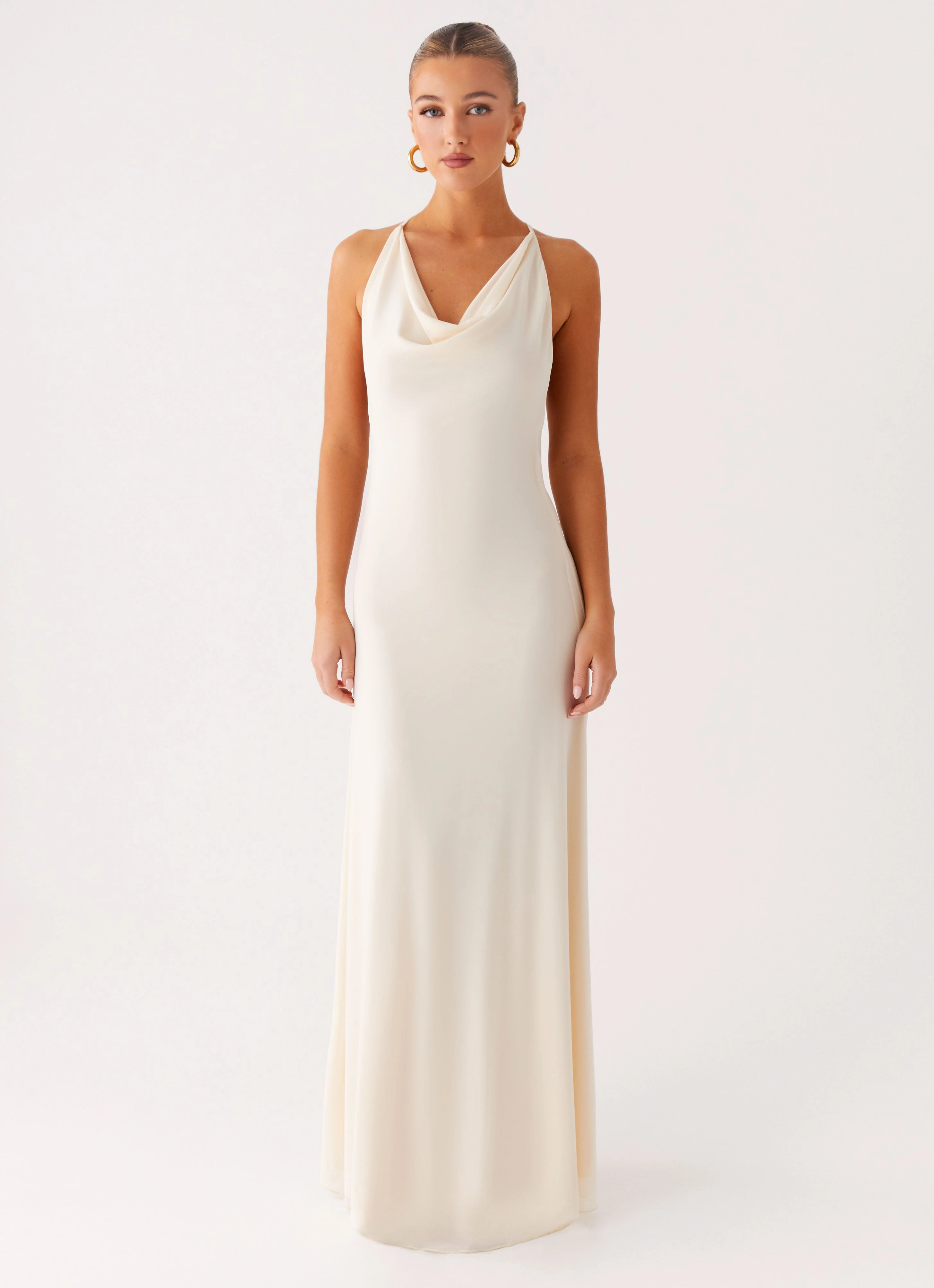 Semi Fit Dahliana Maxi Dress - Off White